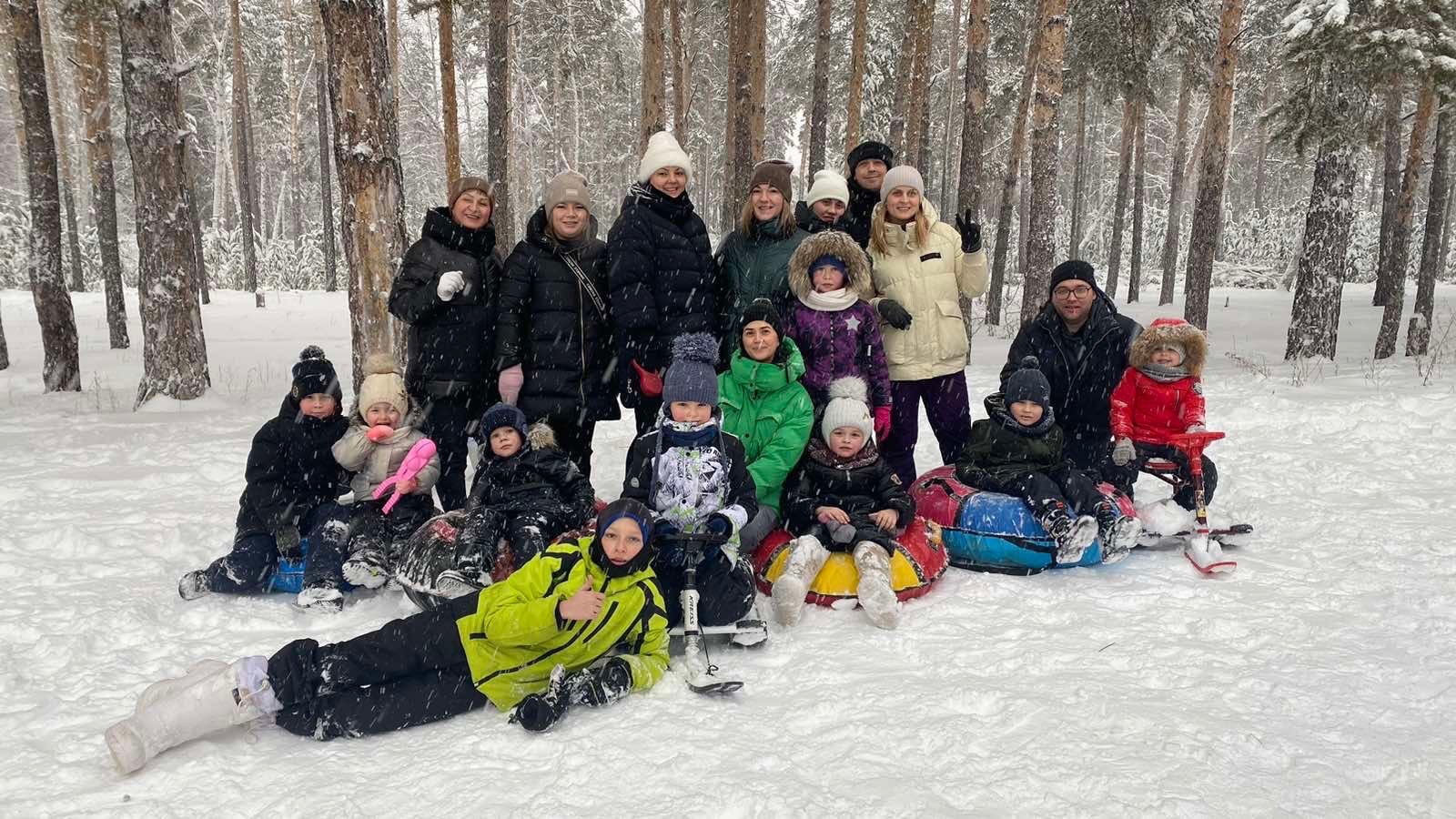 Активное времяпрепровождение на свежем воздухе 1Б класса.