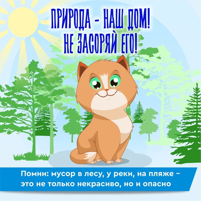 Давайте беречь  чистоту природы!.