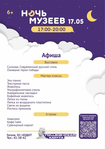 Всероссийская акция «Ночь музеев».